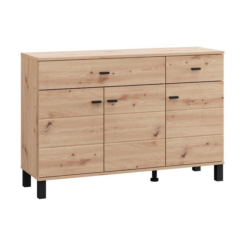 Μπουφές Almond 115 σε Artisan Oak χρώμα 116x35x78εκ Μπουφές Almond 115 σε Artisan Oak χρώμα 116x35x78εκ