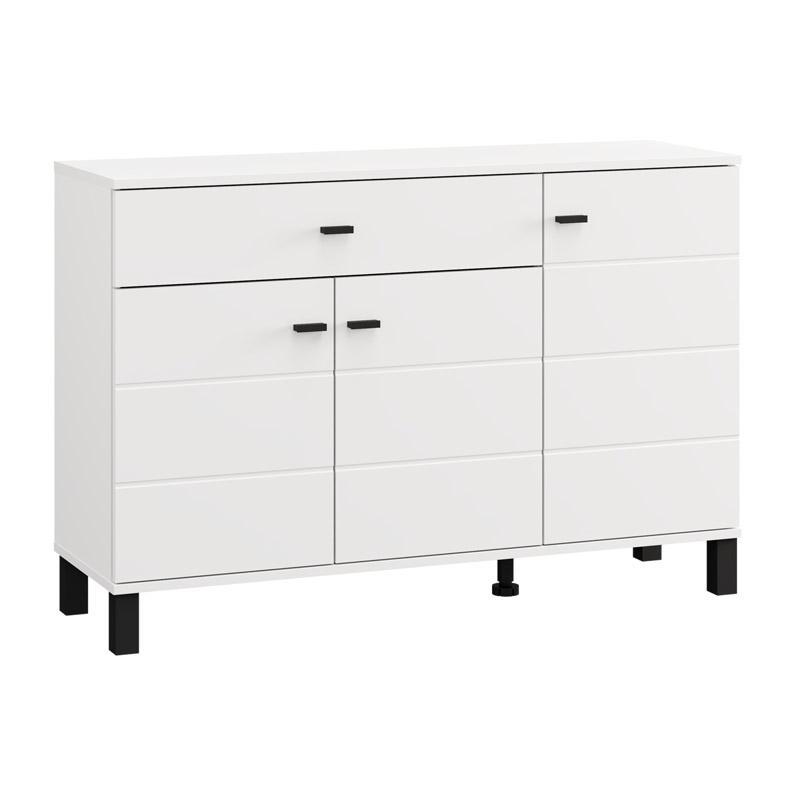 Μπουφές Almond 115 σε Λευκό χρώμα 116x35x78εκ Μπουφές Almond 115 σε Λευκό χρώμα 116x35x78εκ