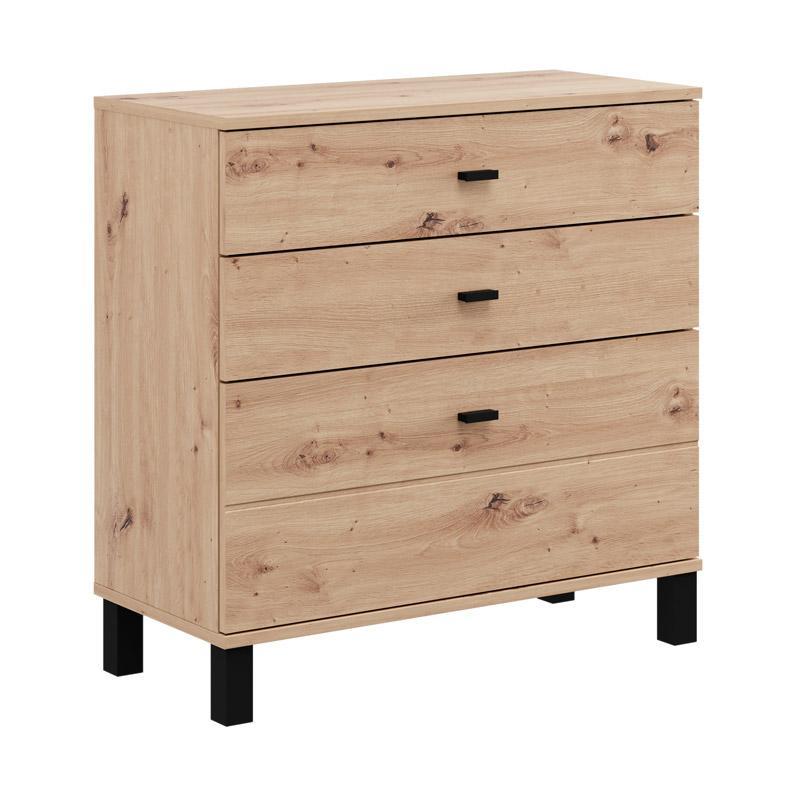 Συρταριέρα ALMOND 77 3F σε Artisan Oak 77x35x78εκ Συρταριέρα ALMOND 77 3F σε Artisan Oak 77x35x78εκ
