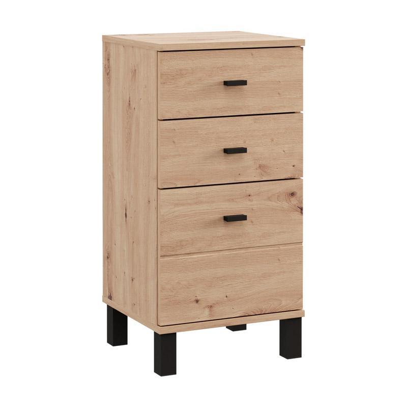 Συρταριέρα ALMOND 38 3F σε Artisan Oak 39x35x78εκ Συρταριέρα ALMOND 38 3F σε Artisan Oak 39x35x78εκ