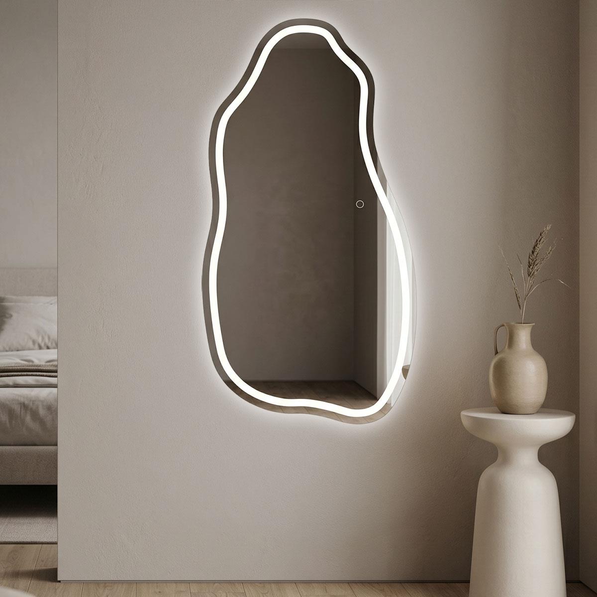 Καθρέπτης Wervia led 60x2.5x120εκ