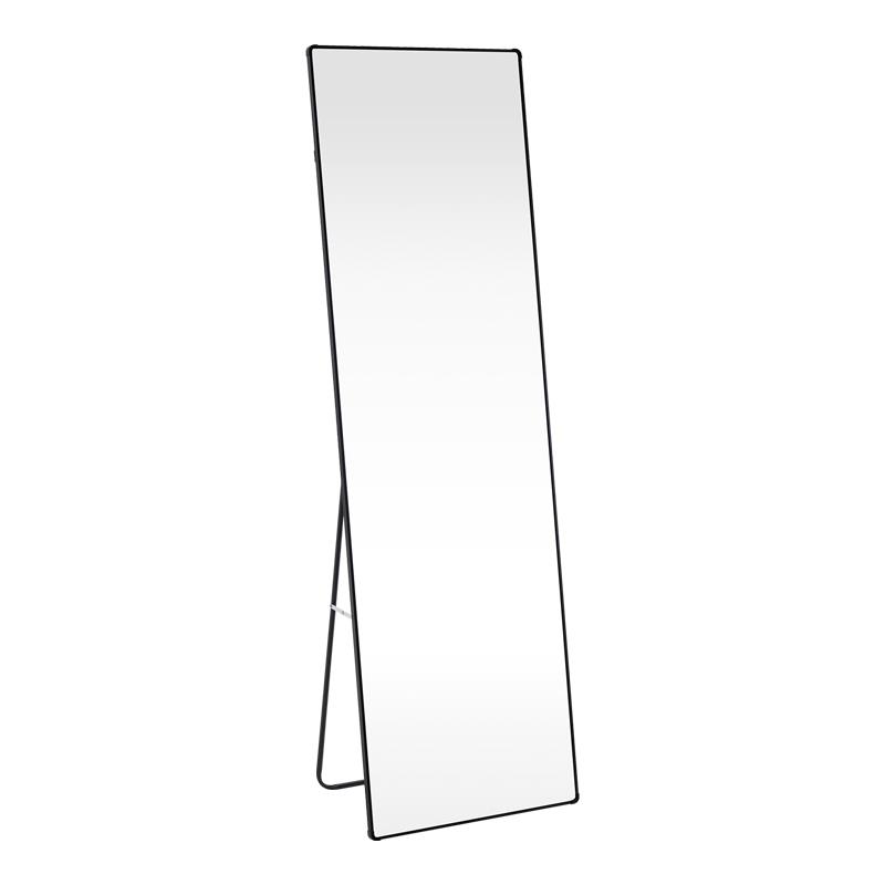 Καθρέπτης Moira αλουμίνιο μαύρο 50x28x160εκ
