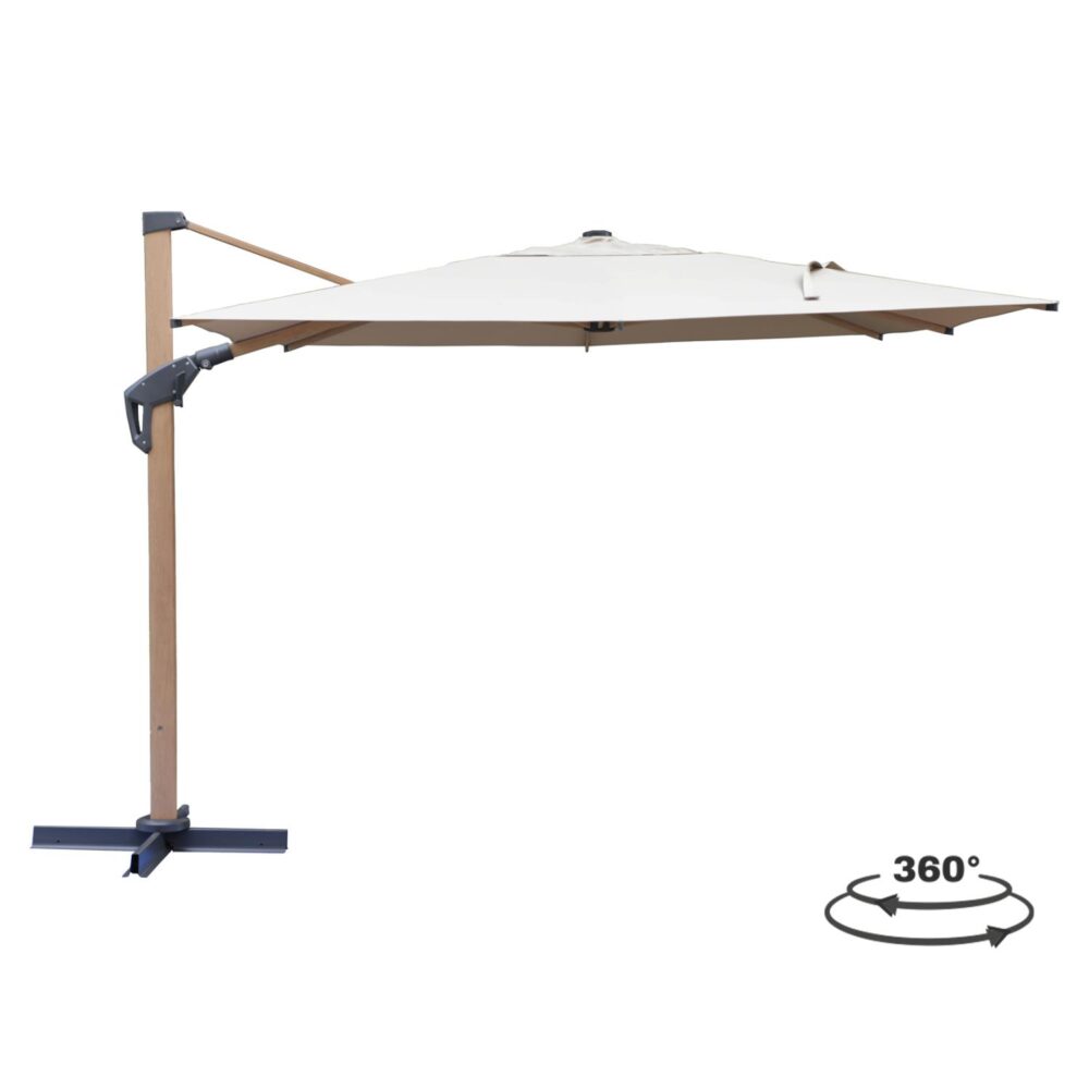 Ομπρέλα JAVANTE C6620.02 Heat transfer Αλουμίνιο - Μπέζ πανί 300x400x263Yεκ Ομπρέλα JAVANTE C6620.02 Heat transfer Αλουμίνιο - Μπέζ πανί 300x400x263Yεκ