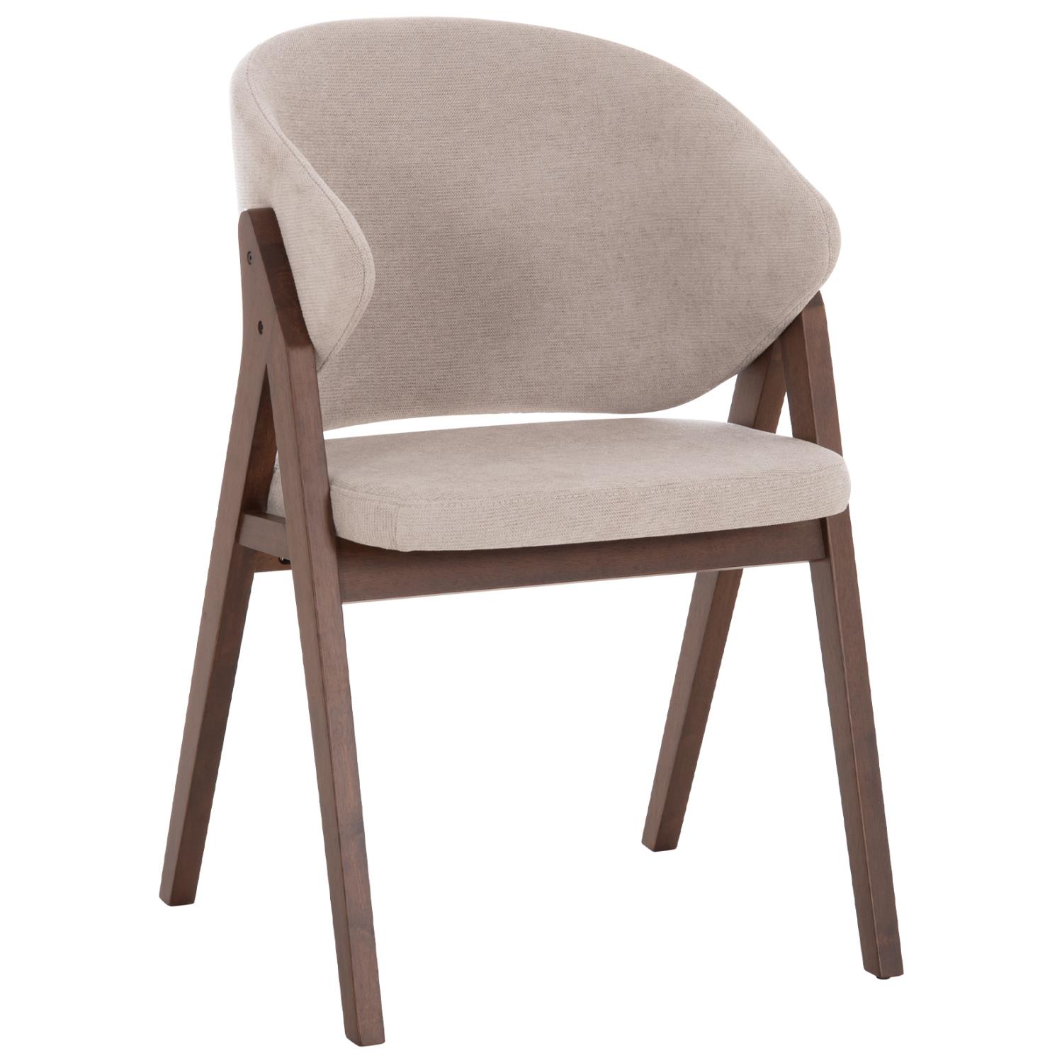 Καρέκλα HANA Rubberwood σε Μαύρο χρώμα - Ύφασμα σε Γκρι 55,5x60x85Yεκ. Καρέκλα HANA Rubberwood σε Μαύρο χρώμα - Ύφασμα σε Γκρι 55,5x60x85Yεκ.