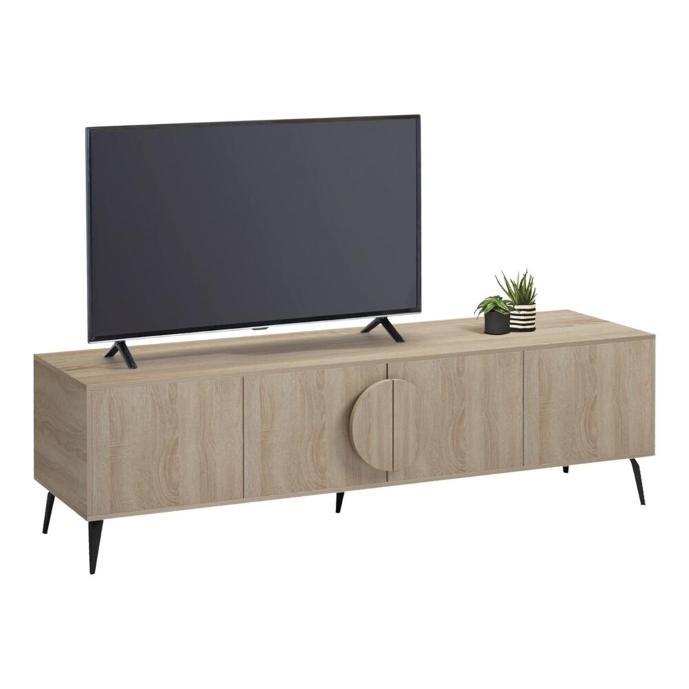 Έπιπλο Τηλεόρασης SAVORE 180 Μελαμίνη σε Sonama 180x35,5x51Υεκ. Έπιπλο Τηλεόρασης SAVORE 180 Μελαμίνη σε Sonama 180x35,5x51Υεκ.