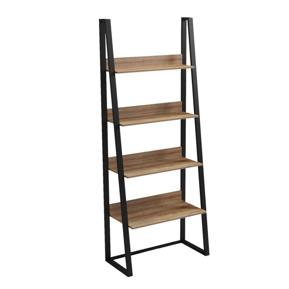 Ραφιέρα IZABEL C18376.01 Μέταλλο - Μελαμίνη σε Oak χρώμα 75x36x185Υεκ. Ραφιέρα IZABEL C18376.01 Μέταλλο - Μελαμίνη σε Oak χρώμα 75x36x185Υεκ.