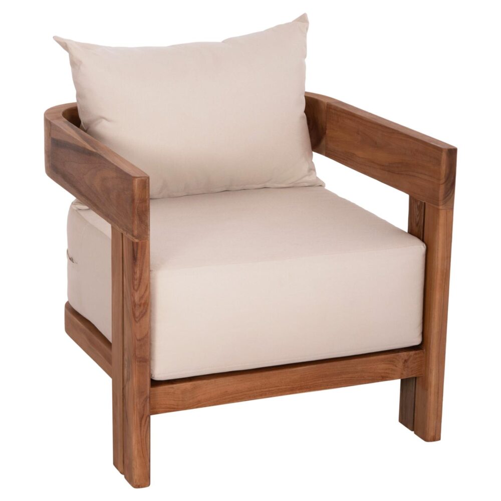 Πολυθρόνα Lounge Κήπου C6380 Σειρά ΚΙΟΤΟ Ξύλο Teak Φυσικό χρώμα 70x74x72Υεκ. Πολυθρόνα Lounge Κήπου C6380 Σειρά ΚΙΟΤΟ Ξύλο Teak Φυσικό χρώμα 70x74x72Υεκ.