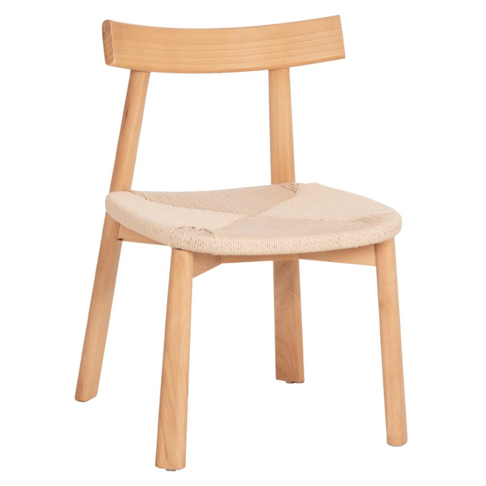 Καρέκλα Τραπεζαρίας OSORIO Rubberwood & Σχοινί σε Φυσικό 51x55x74Υεκ. Καρέκλα Τραπεζαρίας OSORIO Rubberwood & Σχοινί σε Φυσικό 51x55x74Υεκ.