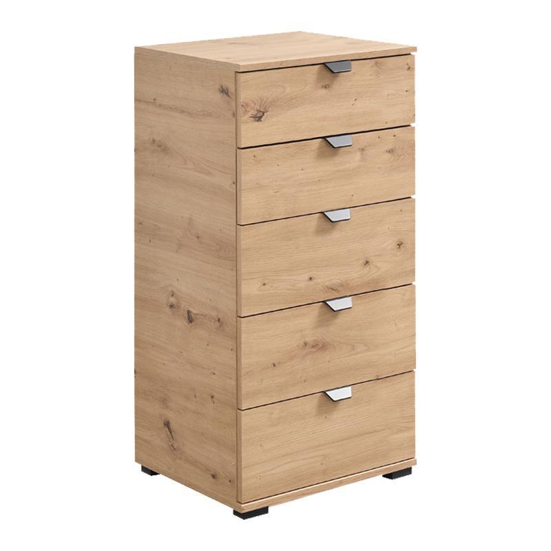Κομότα - Συρταριέρα Duero 5F Artisan Oak 45x40x95 εκ.