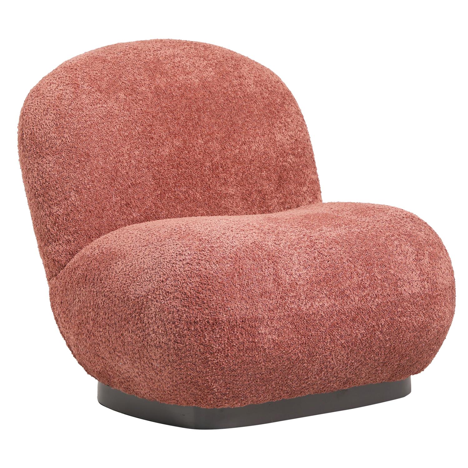 Πολυθρόνα BEANY C9591.02 Ροζ Μπουκλέ Ύφασμα 85x82x77Υ εκ. Πολυθρόνα BEANY C9591.02 Ροζ Μπουκλέ Ύφασμα 85x82x77Υ εκ.