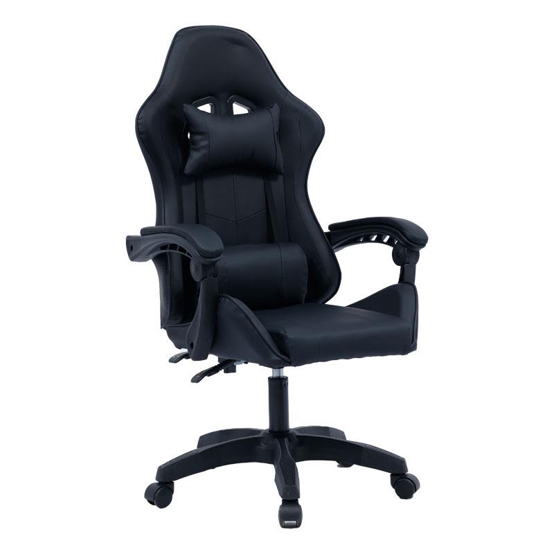 Καρέκλα γραφείου gaming William PU μαύρο Καρέκλα γραφείου gaming William PU μαύρο