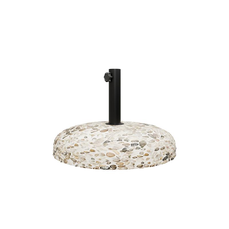 Βάση ομπρέλας Nimbus τσιμέντο ψηφιδωτή 15kg Φ35εκ Βάση ομπρέλας Nimbus τσιμέντο ψηφιδωτή 15kg Φ35εκ