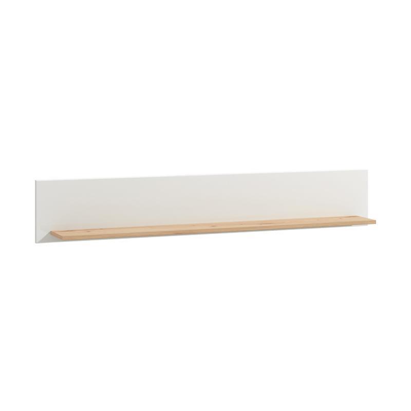 Ράφι τοίχου Bretagna ZP Artisan Oak - Λευκό Γυαλιστερό 150x19,5x25 εκ. Ράφι τοίχου Bretagna ZP Artisan Oak - Λευκό Γυαλιστερό 150x19,5x25 εκ.