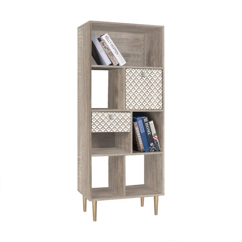Βιβλιοθήκη Home Fylliana Sonoma 60x29.5x150 εκ.
