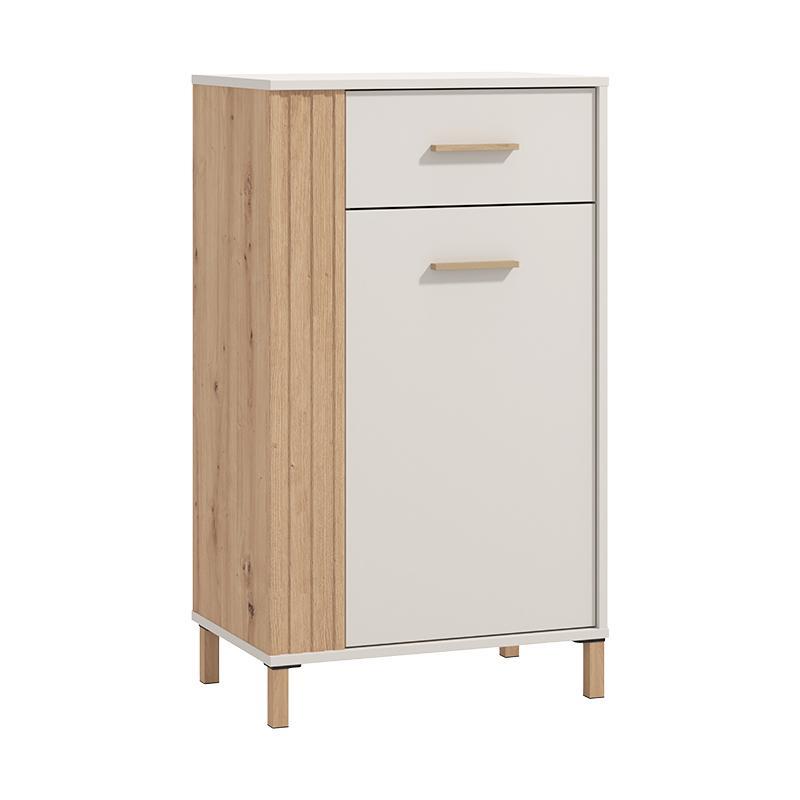 Έπιπλο Χολ Belfort 1K1F Artisan Oak - Cashmere 60x40x103 εκ. Έπιπλο Χολ Belfort 1K1F Artisan Oak - Cashmere 60x40x103 εκ.