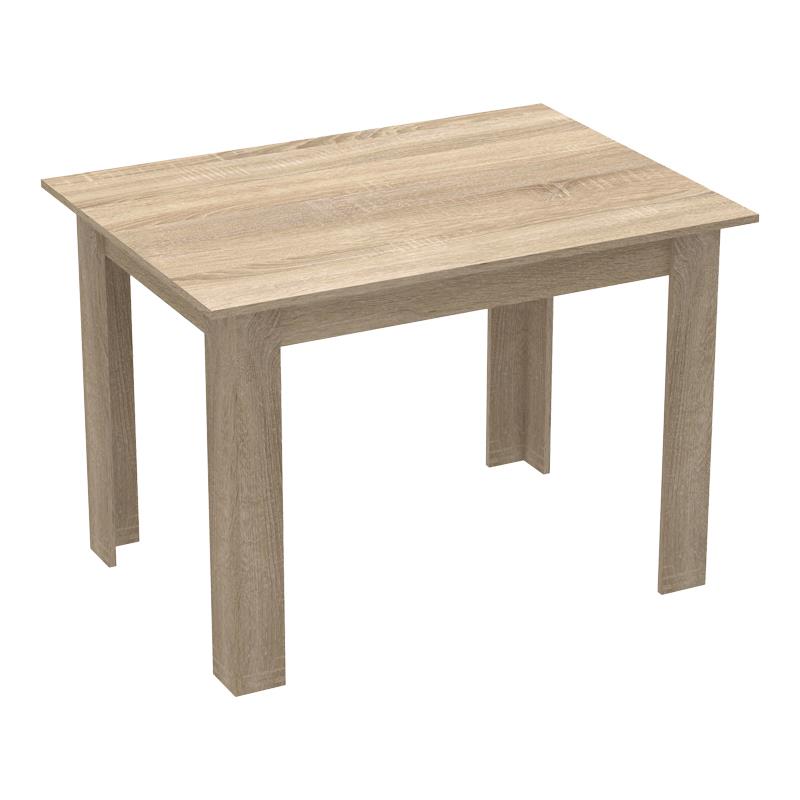 Τραπέζι Manka μελαμίνη σε sonoma απόχρωση 110x80x77εκ Τραπέζι Manka μελαμίνη σε sonoma απόχρωση 110x80x77εκ