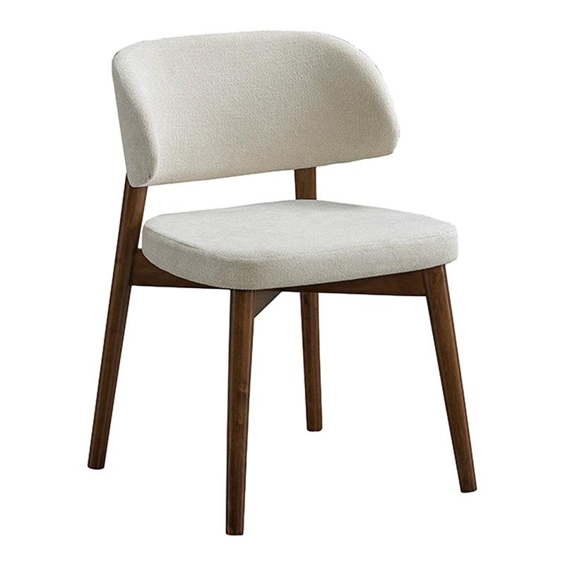 Καρέκλα Siena rubberwood σε καρυδί-εκρού απόχρωση 48x50x81εκ Καρέκλα Siena rubberwood σε καρυδί-εκρού απόχρωση 48x50x81εκ