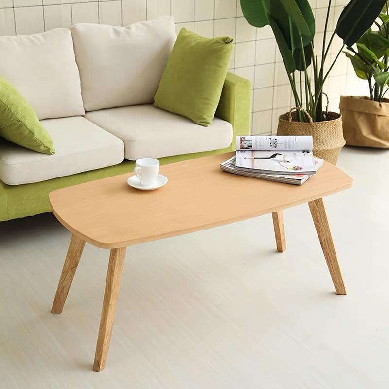 Τραπέζι σαλονιού Komela mdf σε φυσική απόχρωση 100x48x45εκ.