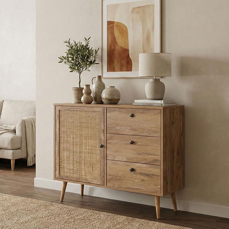 Μπουφές Oslo σε sonoma απόχρωση 85x39x79εκ Μπουφές Oslo σε sonoma απόχρωση 85x39x79εκ
