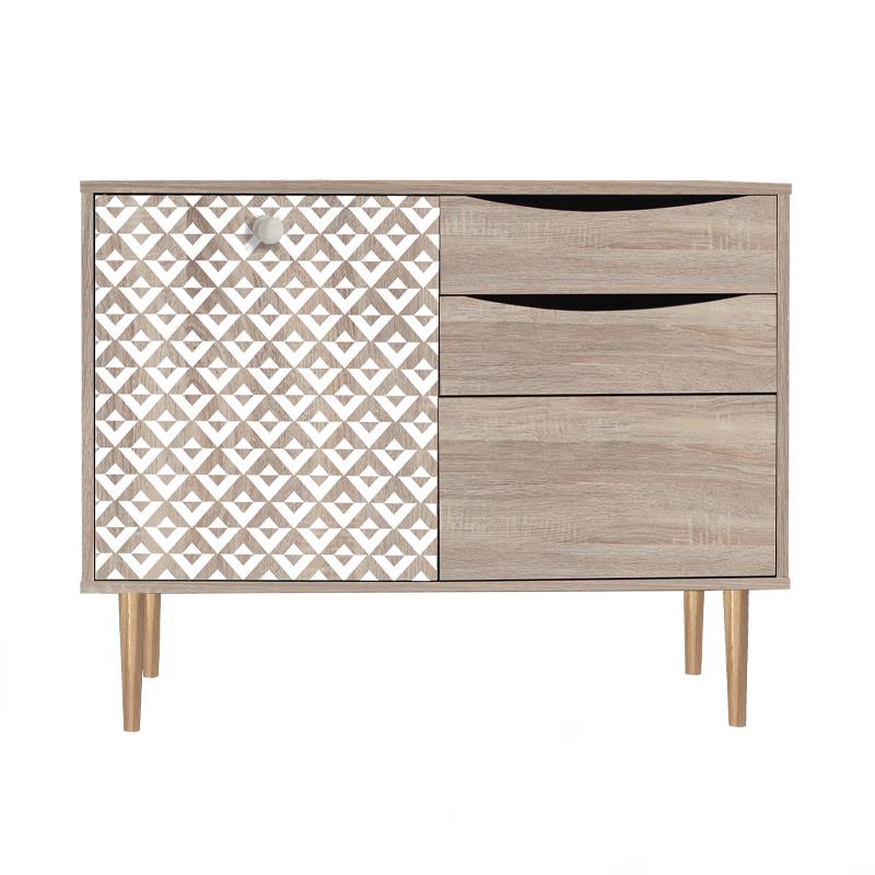 Κομότα Home Fylliana Sonoma 90x39.5x75 εκ. Κομότα Home Fylliana Sonoma 90x39.5x75 εκ.