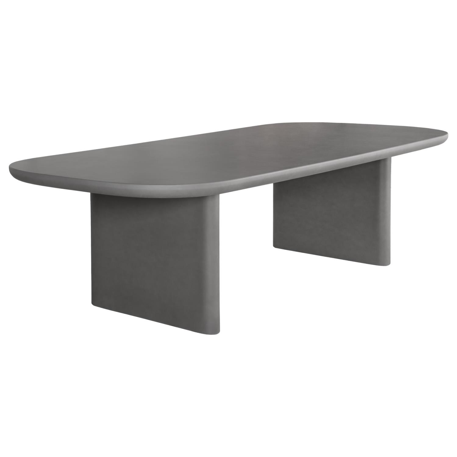 Τραπέζι Κήπου AZAMI C6600.01 Γκρί Fiber Cement 240x100x75Υεκ.