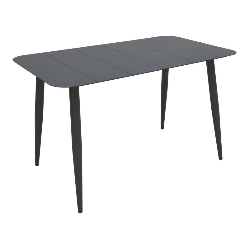 Τραπέζι Vista αλουμίνιο σε μαύρη απόχρωση 150x80x72εκ Τραπέζι Vista αλουμίνιο σε μαύρη απόχρωση 150x80x72εκ