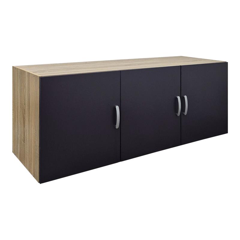 Πατάρι ντουλάπας τρίφυλλο Alvia sonoma - ανθρακί 150x51x60εκ Πατάρι ντουλάπας τρίφυλλο Alvia sonoma - ανθρακί 150x51x60εκ
