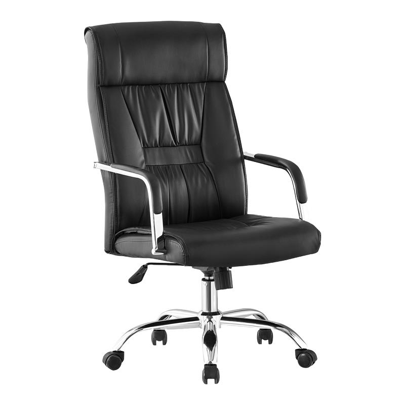 Καρέκλα γραφείου διευθυντή Biani pu μαύρο 56x70x107-115εκ Καρέκλα γραφείου διευθυντή Biani pu μαύρο 56x70x107-115εκ