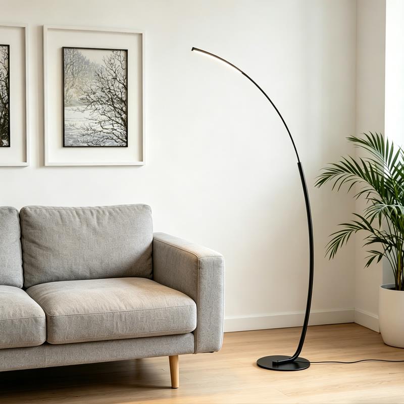 Φωτιστικό δαπέδου Archer led μαύρο μεταλλικό 70x28x165εκ Φωτιστικό δαπέδου Archer led μαύρο μεταλλικό 70x28x165εκ