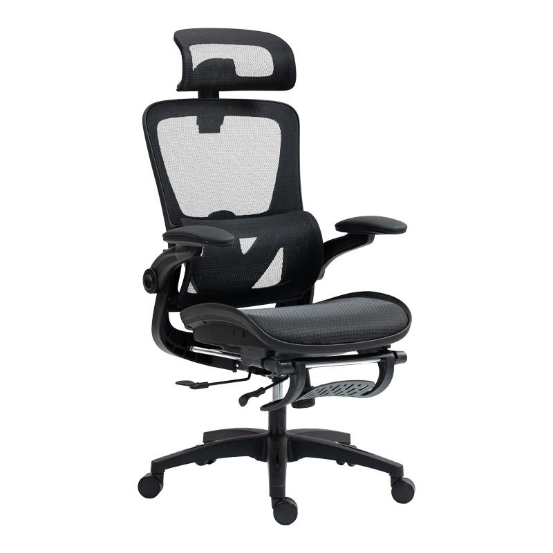 Καρέκλα γραφείου εργασίας Zenyk mesh μαύρη 63x70x126εκ Καρέκλα γραφείου εργασίας Zenyk mesh μαύρη 63x70x126εκ