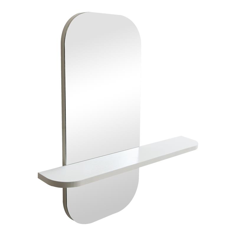 Καθρέπτης Lunaria λευκό MDF 60x11.5x60εκ