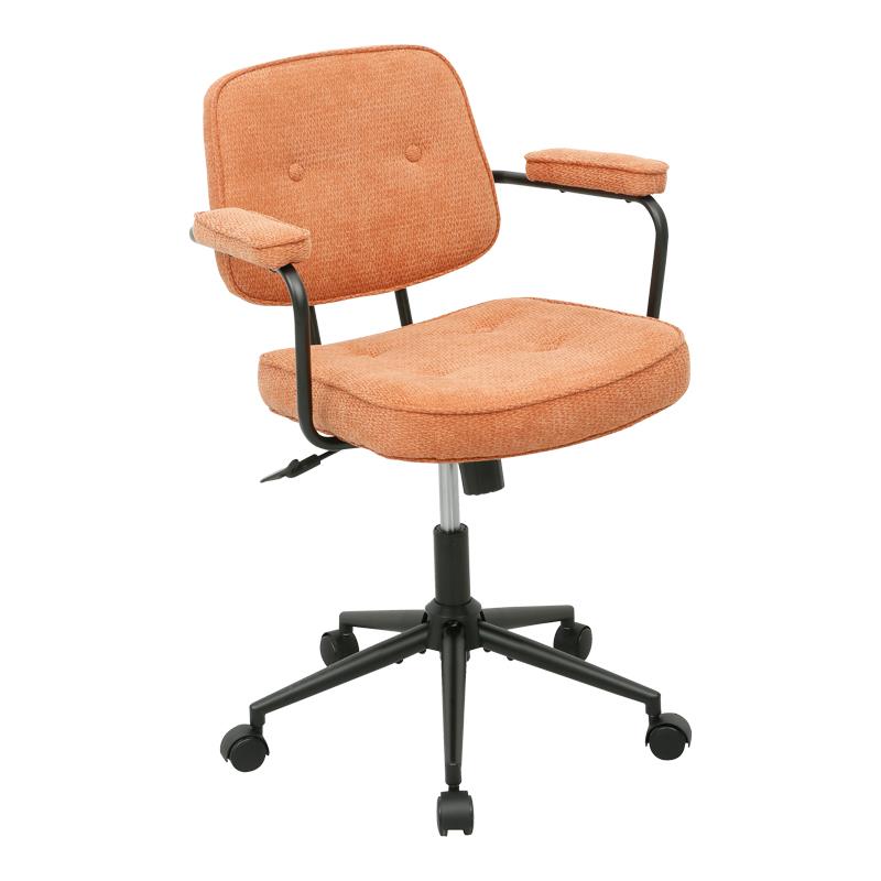 Καρέκλα γραφείου Leberta terracotta ύφασμα 64x63,5x86-96εκ Καρέκλα γραφείου Leberta terracotta ύφασμα 64x63,5x86-96εκ