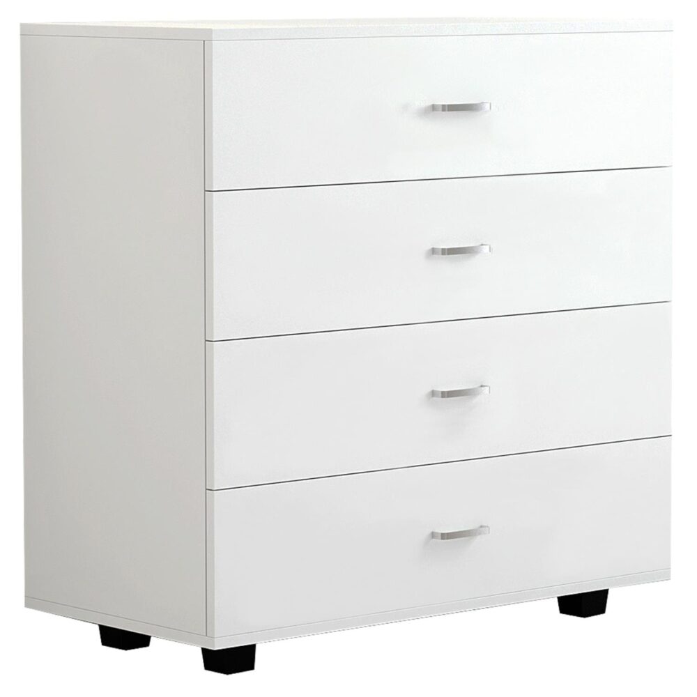 Συρταριέρα THORG C8996.03 με 4 Συρτάρια Λευκή 80x40x83Y εκ. Συρταριέρα THORG C8996.03 με 4 Συρτάρια Λευκή 80x40x83Y εκ.