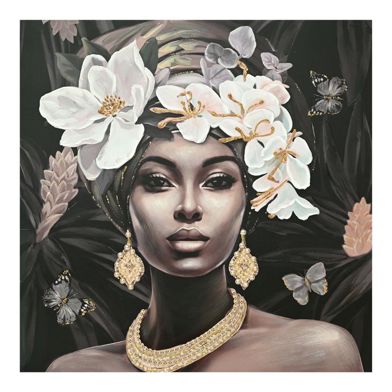 Πίνακας σε καμβά Beauty Inart 100x3x100εκ Πίνακας σε καμβά Beauty Inart 100x3x100εκ