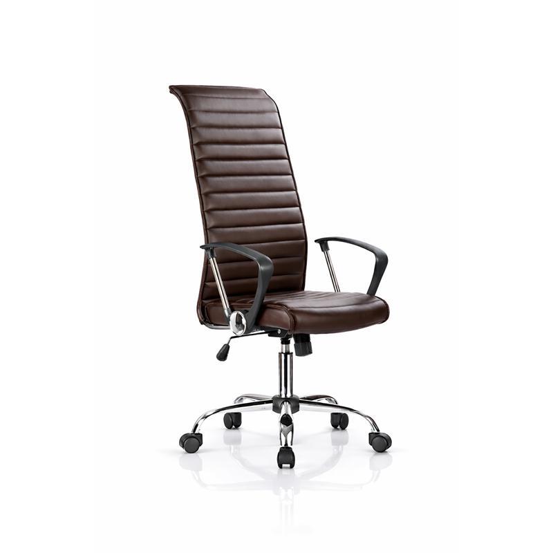 Καρέκλα Γραφείου SP-6351-6 Καφέ Δερματίνη 57x60x117/127εκ. Καρέκλα Γραφείου SP-6351-6 Καφέ Δερματίνη 57x60x117/127εκ.