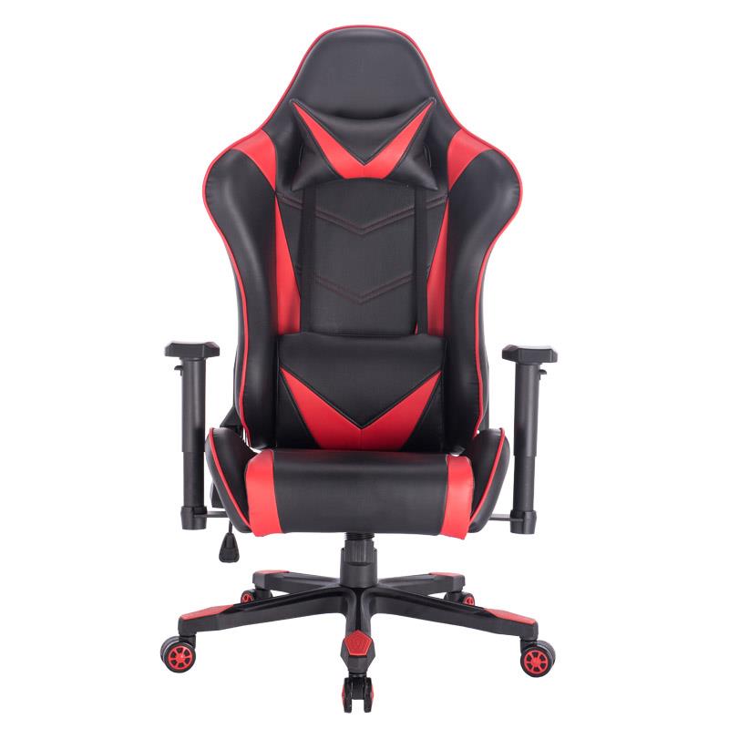 Καρέκλα Γραφείου - Gaming 9880 Fylliana Μαύρο - Κόκκινο Τεχνόδερμα 70.5x71x128 εκ.