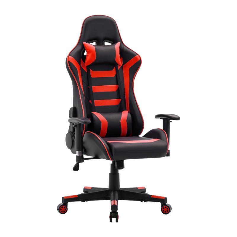 Καρέκλα Gaming SAR-1 Fylliana Μαύρο - Κόκκινο Τεχνόδερμα 64x53x135 εκ.