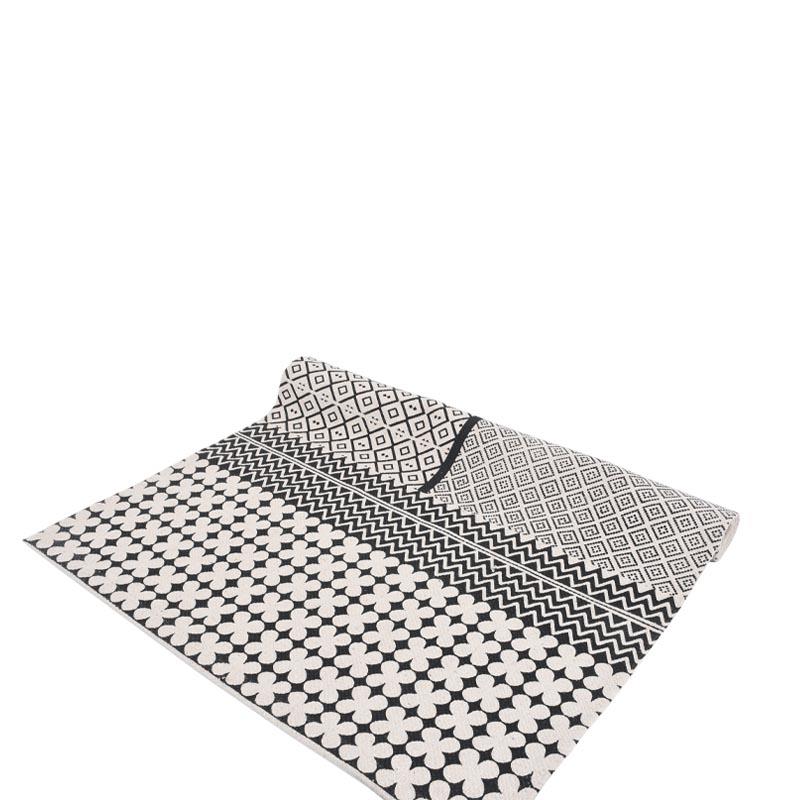 Χαλί Fylliana FL072 σε Black and White 70x140εκ.