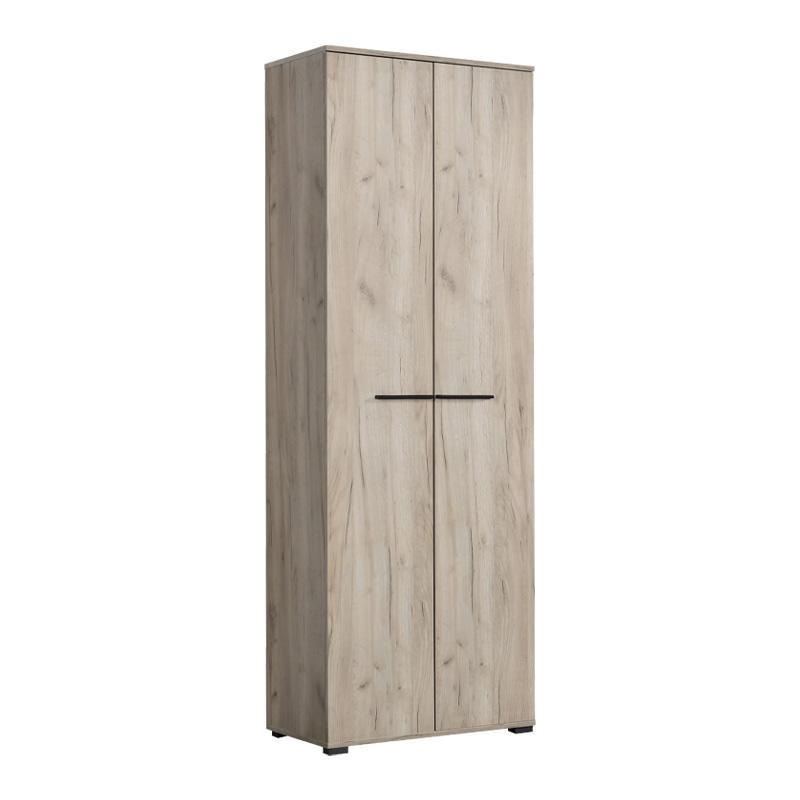 Έπιπλο Χολ Lorca σε Γκρί Δρύς - Μαύρο 67x40x195 εκ. Έπιπλο Χολ Lorca σε Γκρί Δρύς - Μαύρο 67x40x195 εκ.