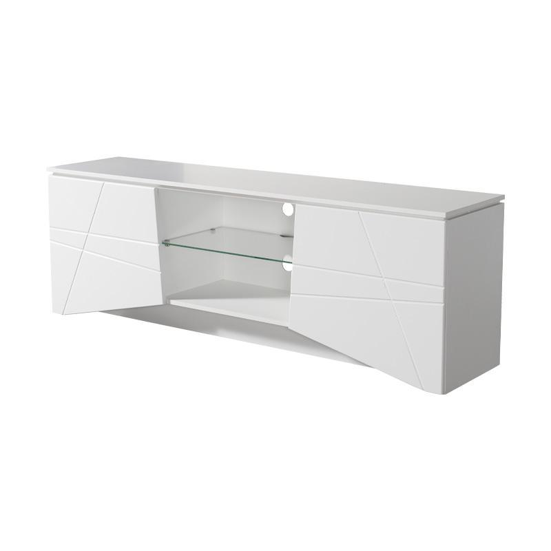 Έπιπλο Τηλεόρασης Cadiz Λευκή Λάκα 168x39x57 εκ. Έπιπλο Τηλεόρασης Cadiz Λευκή Λάκα 168x39x57 εκ.