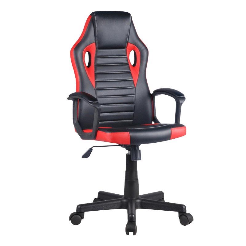 Καρέκλα Gaming 5630 Fylliana Μαύρο - Κόκκινο Δερματίνη 61x55x120 εκ.
