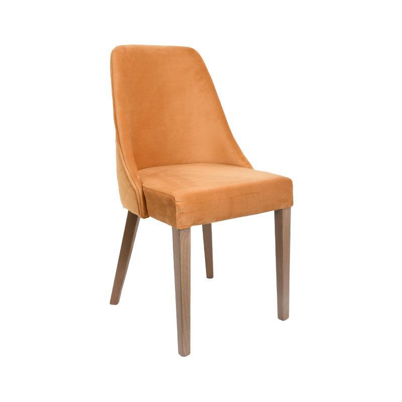 Καρέκλα Τραπεζαρίας T-3 LUX Fylliana Κίτρινο με Grey Oak πόδια 45x50x90εκ. Καρέκλα Τραπεζαρίας T-3 LUX Fylliana Κίτρινο με Grey Oak πόδια 45x50x90εκ.