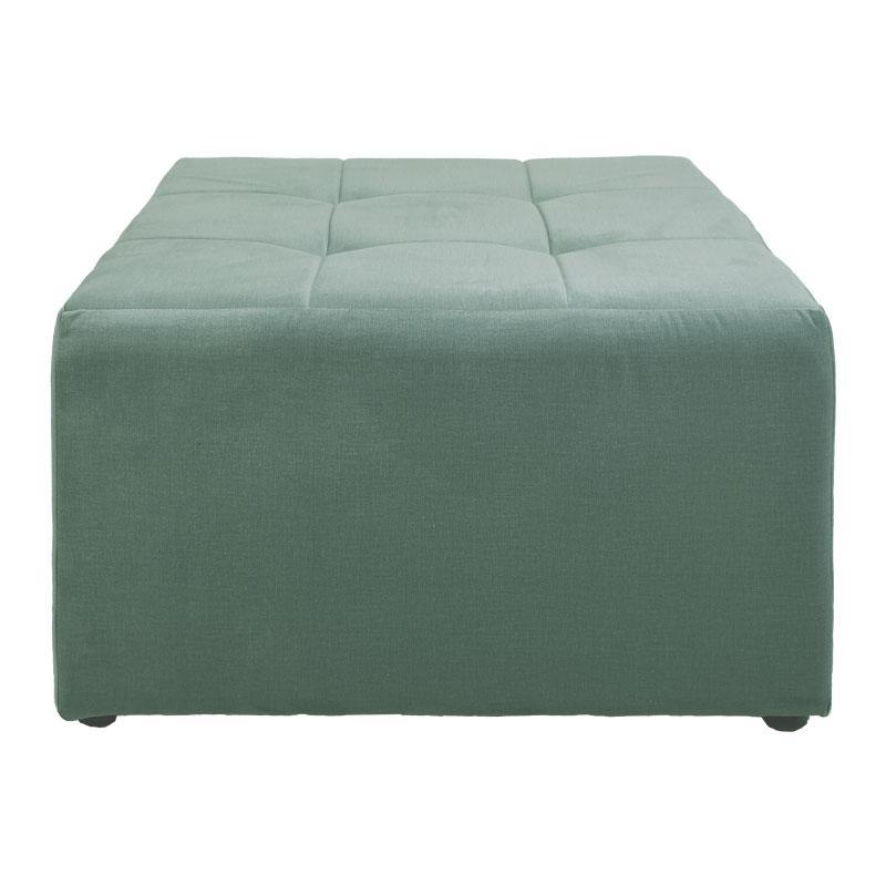 Ταμπουρέ New Ottoman Fylliana Μέντα 70x70x40 εκ.