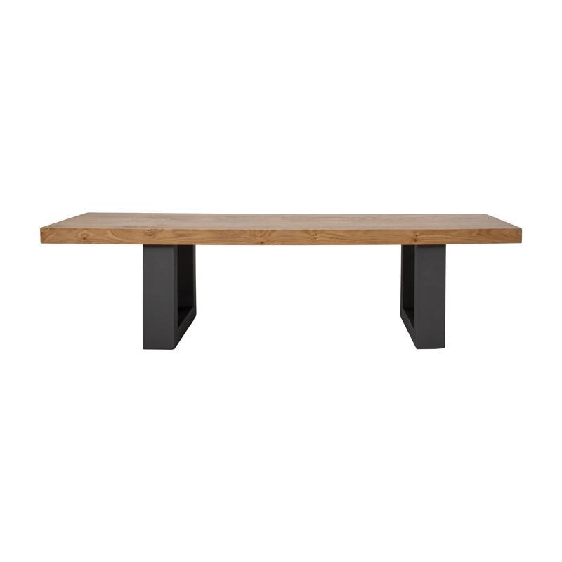 Παγκάκι Malibu Fylliana με Καπλαμά Δρυός Ρουστίκ 160x40x45,5εκ.