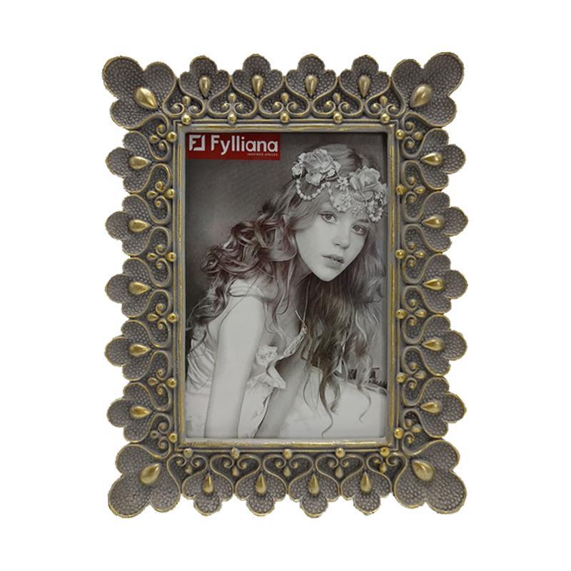 Κορνίζα Leaf FL165 Fylliana Ασημί χρώμα 10x15εκ. Κορνίζα Leaf FL165 Fylliana Ασημί χρώμα 10x15εκ.