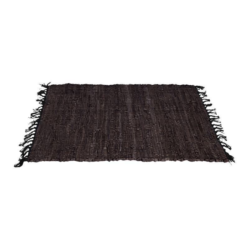 Χαλί Loom Fylliana σε Σκούρο Καφέ χρώμα 70x140εκ.