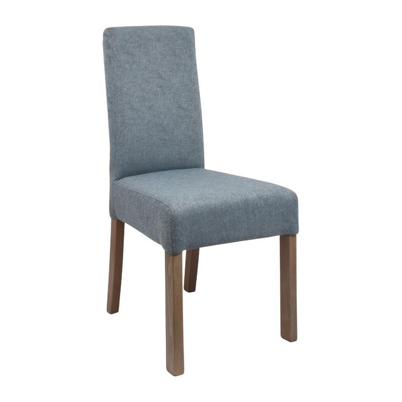 Καρέκλα Τραπεζαρίας Τ-6 Fylliana Γαλάζιο με Grey Oak πόδια 56x48x103εκ. Καρέκλα Τραπεζαρίας Τ-6 Fylliana Γαλάζιο με Grey Oak πόδια 56x48x103εκ.