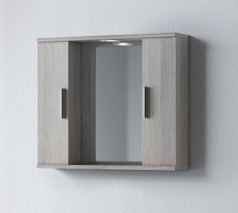 Καθρέπτης μπάνιου ALON 65 Διπλός Harmony 65x15x56 εκ.