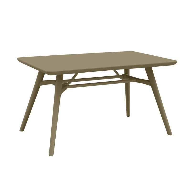 Τραπέζι FL8863 Fylliana Πλαστικό Cappuccino 135x79x75 εκ. Τραπέζι FL8863 Fylliana Πλαστικό Cappuccino 135x79x75 εκ.
