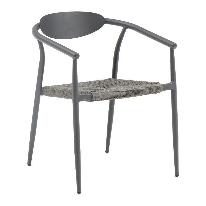 Καρέκλα Anthea Fylliana Γκρί 56x61x75 εκ.